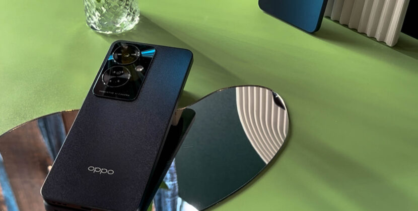 Oppo ra mắt Reno11 F 5G, mặt lưng kim sa, chụp ảnh chân dung đẹp mắt