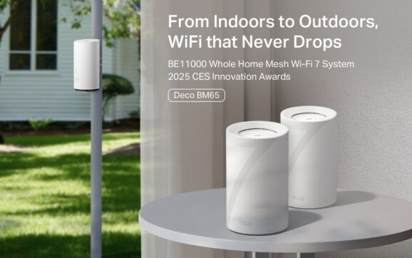 Hệ thống Wi-Fi Mesh 7 Ba Băng Tần Deco BM65 đạt giải Sản phẩm Đổi mới tại CES 2025