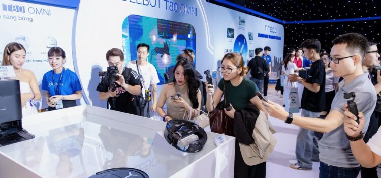 ECOVACS giới thiệu robot hút bụi DEEBOT T80 OMNI và máy lau sàn TINECO FLOOR ONE S9 ARTIST STEAM