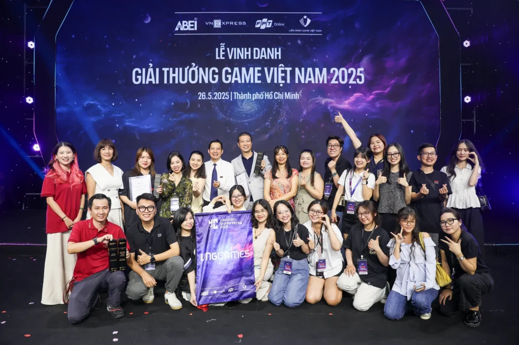 VNGGames nhận giải “Nhà phát hành game xuất sắc” ba năm liên tiếp