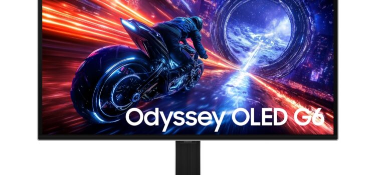 Samsung giới thiệu màn hình chơi game OLED tần số quét 500Hz: Odyssey OLED G6