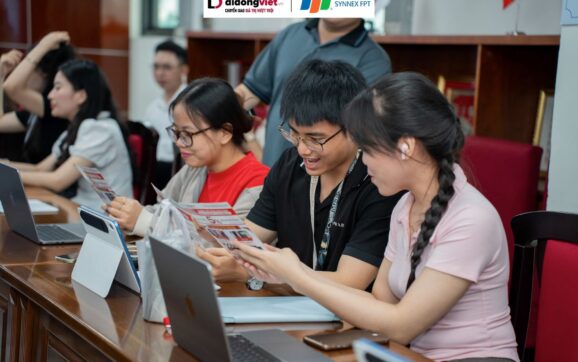 D.Educare tổ chức buổi workshop “Mở lối nghề nghiệp cùng AI” tại Đại học Kinh tế - Tài chính TP.HCM