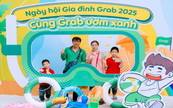 Grab Kid’s Art – Sân chơi nghệ thuật cho con em đối tác Grab