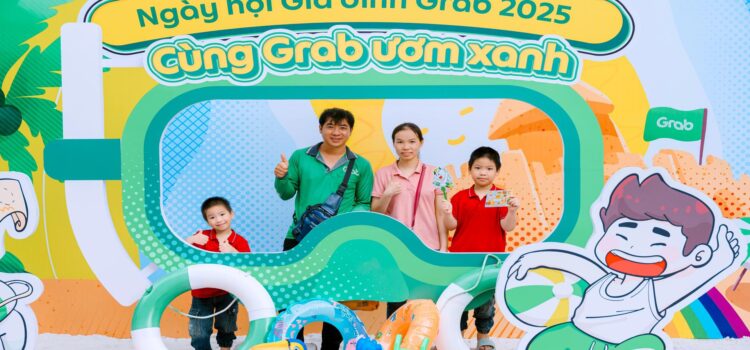 Grab Kid’s Art – Sân chơi nghệ thuật cho con em đối tác Grab