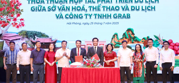 Sở Văn hoá, Thể thao và Du lịch Hải Phòng ký kết hợp tác với Grab Việt Nam về xúc tiến quảng bá du lịch