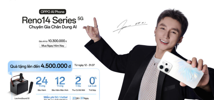 OPPO Reno14 Series ghi nhận 26.000 máy bán ra sau 10 ngày mở bán