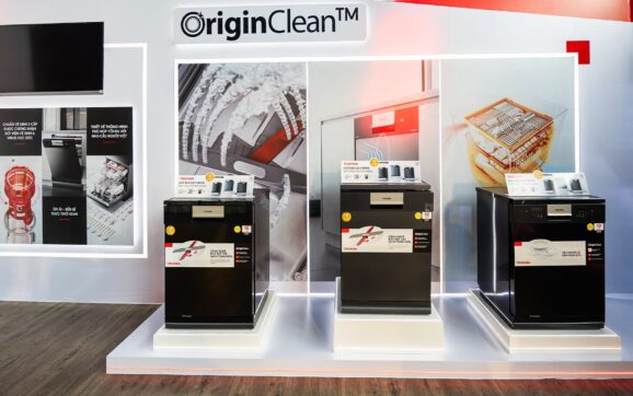Toshiba ra mắt ba dòng máy rửa chén đầu tiên tại Việt Nam