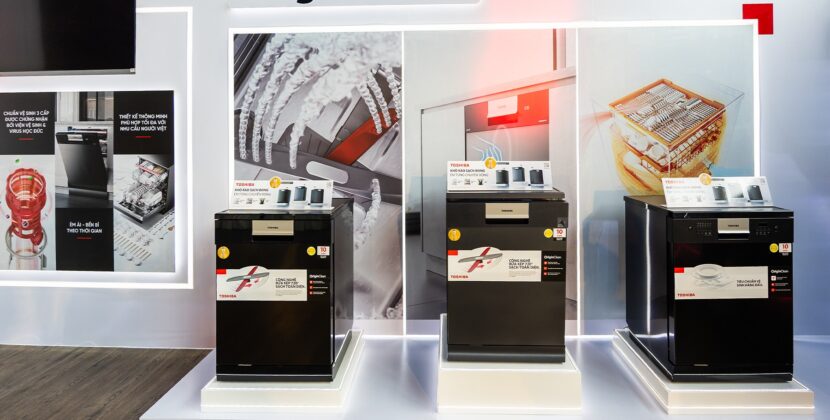 Toshiba ra mắt ba dòng máy rửa chén đầu tiên tại Việt Nam
