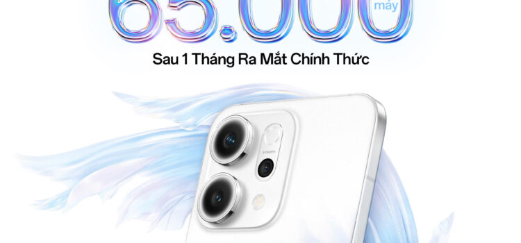 OPPO Reno14 Series ghi nhận 65.000 máy bán ra sau một tháng mở bán