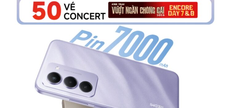 Redmi 15 với pin Silicon-Carbon 7000mAh sắp ra mắt, kèm cơ hội nhận vé concert “Anh Trai Vượt Ngàn Chông Gai”
