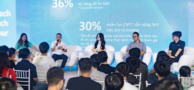 Bosch chia sẻ kinh nghiệm với sinh viên tại Bosch Tech Tour 2025