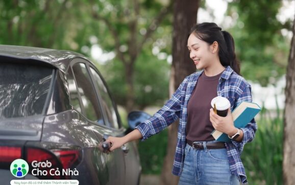 Người dùng tuổi teen giờ đây đã có thể chủ động tự đặt các dịch vụ của Grab