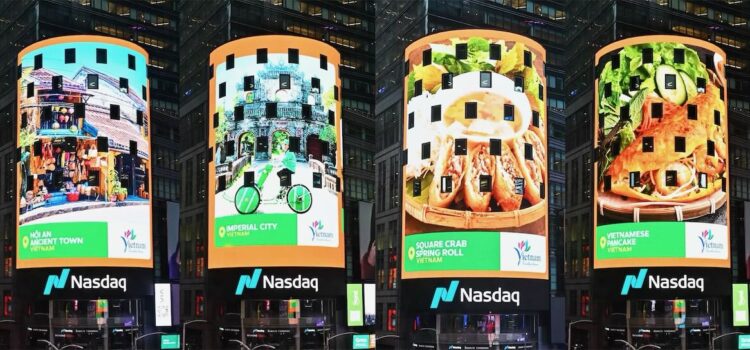 Grab quảng bá hình ảnh Việt Nam tại Quảng trường Thời Đại, New York