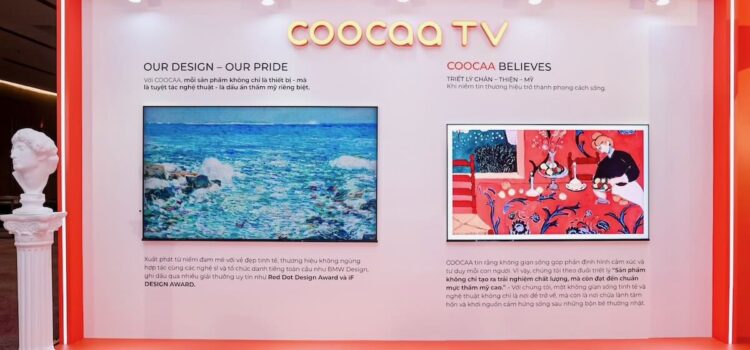 Coocaa ra mắt TV khung tranh L85 với thiết kế siêu mỏng và màn hình QD Mini LED Ultra Matte