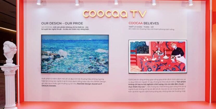 Coocaa ra mắt TV khung tranh L85 với thiết kế siêu mỏng và màn hình QD Mini LED Ultra Matte