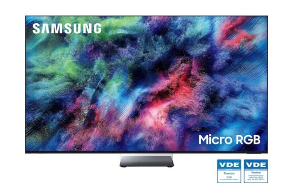 TV Micro RGB của Samsung được VDE chứng nhận an toàn thị giác và hỗ trợ nhịp sinh học