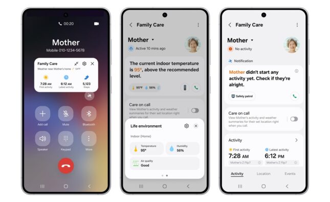 Samsung bổ sung tính năng mới cho SmartThings, hỗ trợ theo dõi và chăm sóc người thân