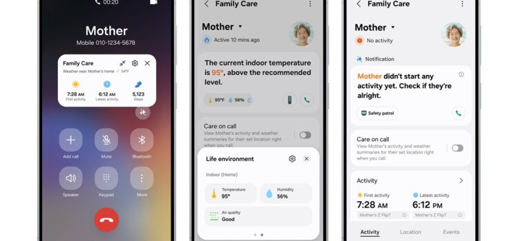Samsung bổ sung tính năng mới cho SmartThings, hỗ trợ theo dõi và chăm sóc người thân