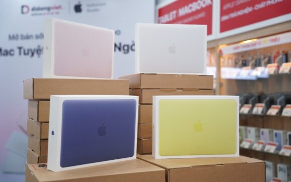 Di Động Việt trả hàng sớm, mở bán chính thức MacBook Neo