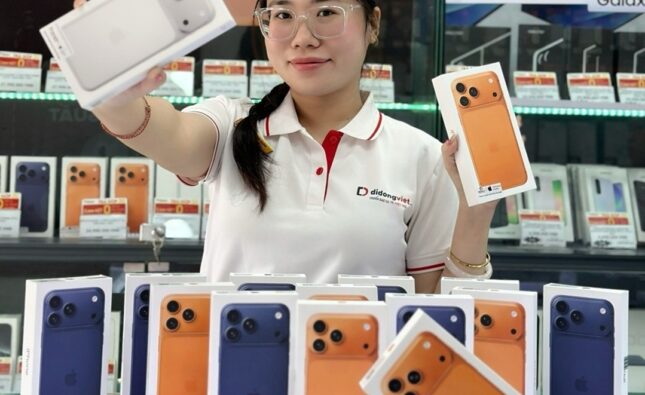 Di Động Việt: iPhone 17 Pro Max tiếp tục duy trì sức mua ổn định sau 8 tháng mở bán