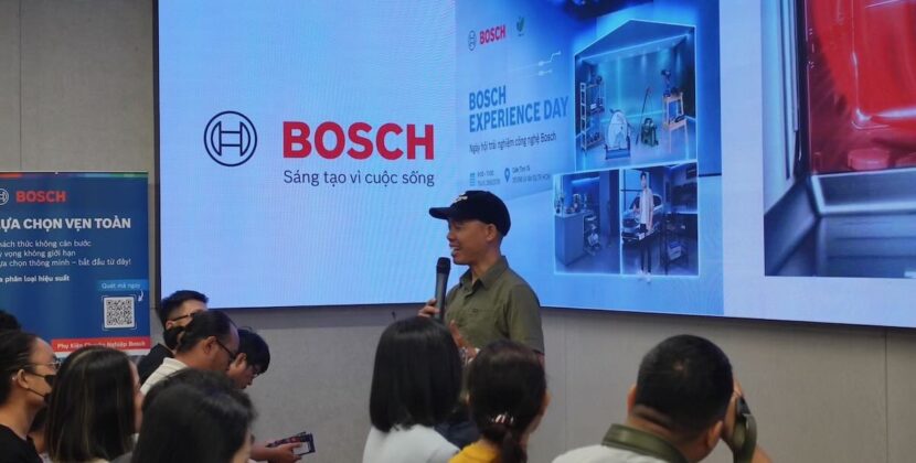 Bí quyết công nghệ giúp Bosch nâng tầm trải nghiệm cuộc sống