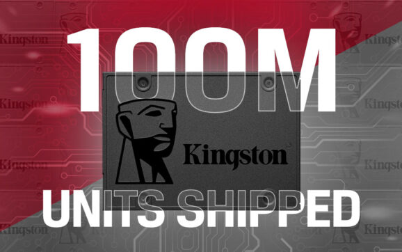 Kingston xuất xưởng hơn 100 triệu ổ SSD SATA A400 trên toàn cầu