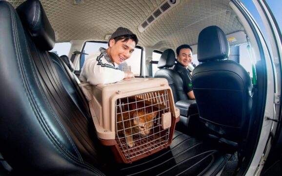 Giờ đây người dùng có thể đặt GrabCar để di chuyển cùng thú cưng