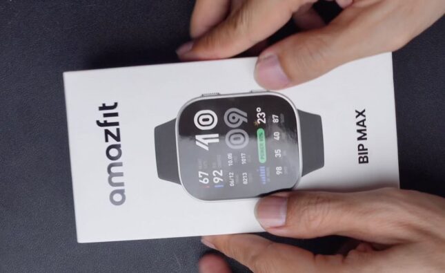 Mở hộp Amazfit Bip Max, đồng hồ pin trâu, màn hình lớn