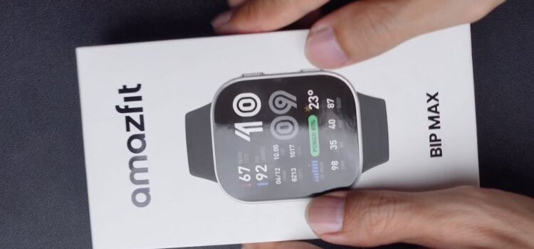 Mở hộp Amazfit Bip Max, đồng hồ pin trâu, màn hình lớn
