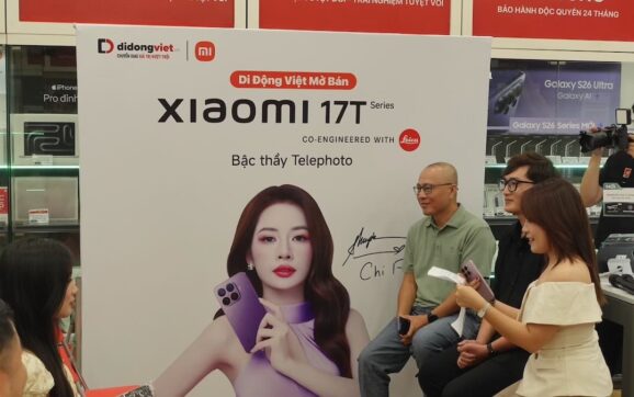 Giới trẻ trải nghiệm sớm Xiaomi 17T series tại Di Động Việt, ưu đãi lên đến 5,5 triệu đồng