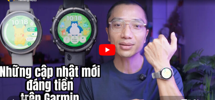 Garmin vừa có gì mới? Pokémon Sleep, WhatsApp và loạt tính năng đáng chú ý