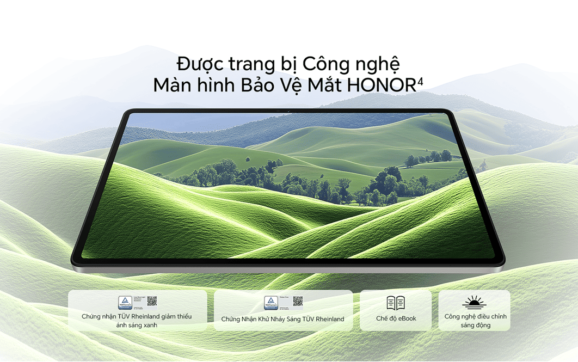 HONOR Pad X8b: Màn hình 11 inch bảo vệ mắt, pin 10.100mAh và không gian số riêng cho trẻ em