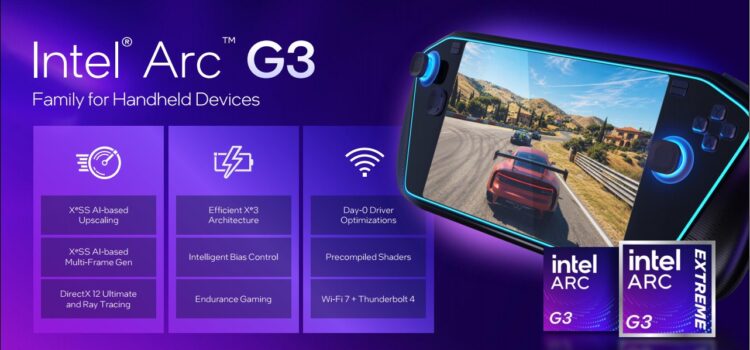 Intel mở rộng hệ sinh thái Core Ultra Series 3, hướng đến thiết bị chơi game cầm tay và AI