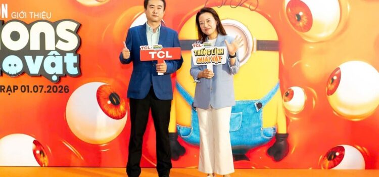 TCL hợp tác cùng phim “Minions & Quái Vật”, giới thiệu TV Mini LED C8L
