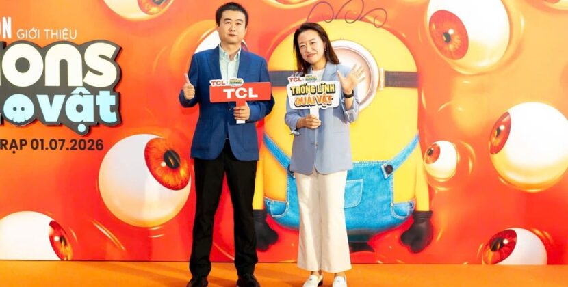 TCL hợp tác cùng phim “Minions & Quái Vật”, giới thiệu TV Mini LED C8L
