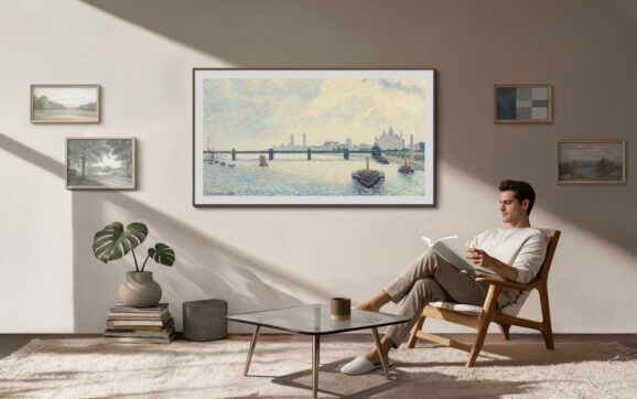 Samsung The Frame 2026: TV QLED 4K tích hợp Art Store 5.000+ tác phẩm, biến phòng khách thành nơi trưng bày nghệ thuật số