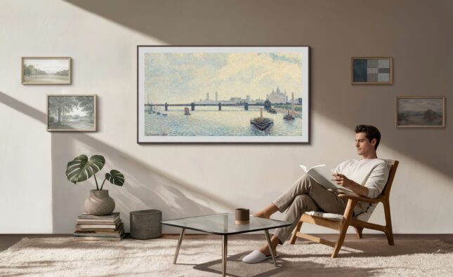 Samsung The Frame 2026: TV QLED 4K tích hợp Art Store 5.000+ tác phẩm, biến phòng khách thành nơi trưng bày nghệ thuật số