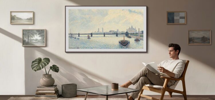 Samsung The Frame 2026: TV QLED 4K tích hợp Art Store 5.000+ tác phẩm, biến phòng khách thành nơi trưng bày nghệ thuật số