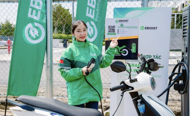 Grab đầu tư phát triển hơn 6.000 cổng sạc xe điện, mở rộng hạ tầng dùng chung tại Việt Nam