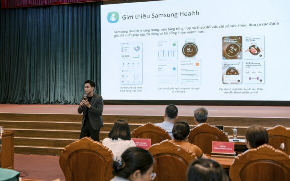 Samsung chia sẻ về ứng dụng AI và dữ liệu thiết bị đeo trong chăm sóc sức khỏe chủ động