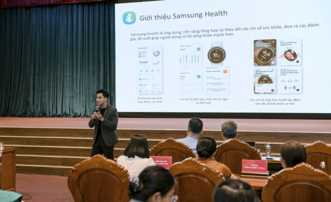 Samsung chia sẻ về ứng dụng AI và dữ liệu thiết bị đeo trong chăm sóc sức khỏe chủ động