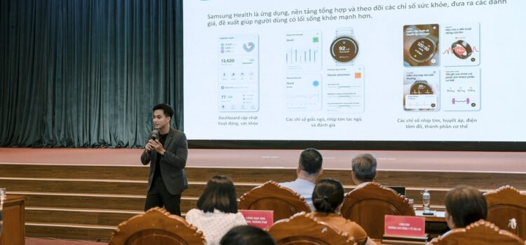 Samsung chia sẻ về ứng dụng AI và dữ liệu thiết bị đeo trong chăm sóc sức khỏe chủ động