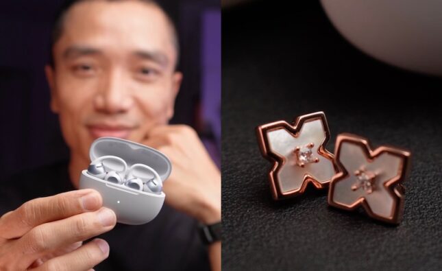 Mở hộp Shokz OpenDots 2: Tai nghe kẹp tai đi kèm charm, nam đeo vẫn hợp
