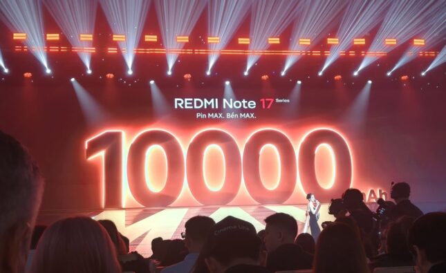 REDMI Note 17 Series ra mắt tại VN: Pin tới 10.000mAh, chống nước IP69K, hỗ trợ bảo mật 6 năm