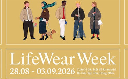 UNIQLO lần đầu triển khai Tuần Lễ LifeWear trên toàn cầu, hé lộ 5 xu hướng Thu/Đông 2026
