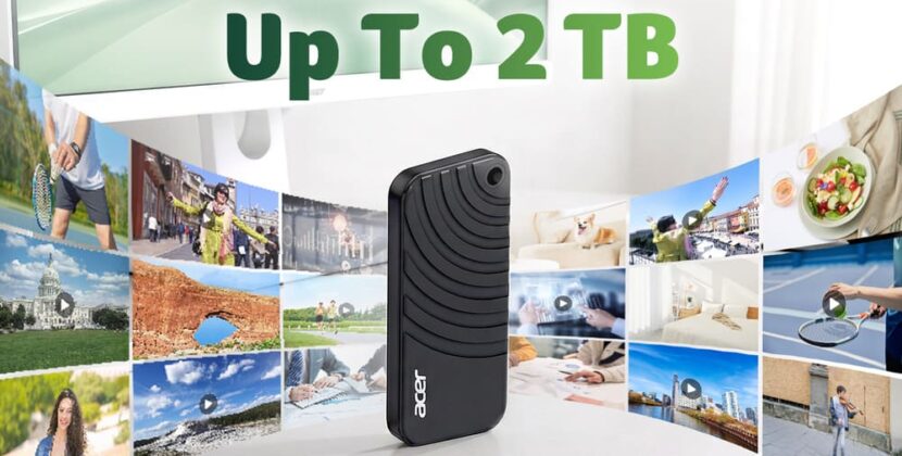 Acer ra mắt SSD di động PA100, tốc độ đọc 560 MB/s, dung lượng tối đa 2 TB