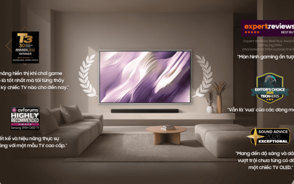 Samsung nâng cấp loạt TV và loa 2026 bằng loạt công nghệ dành cho phim, game và âm nhạc