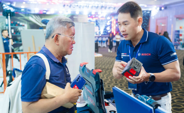 Bosch giới thiệu hệ sinh thái dụng cụ pin 18V, hướng đến giảm chi phí cho thợ chuyên nghiệp